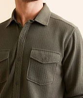 Textured Knit Standard Shirt