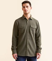 Textured Knit Standard Shirt