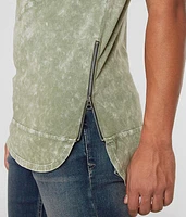 Drop Tail Hooded T-Shirt