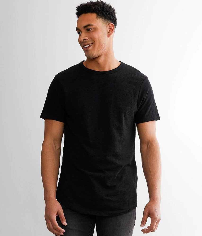 Textured Knit T-Shirt