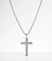BKE Cross Pendant 24" Necklace