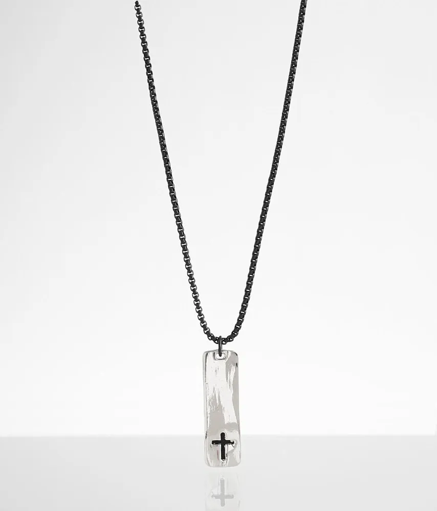 Cross Cut-Out Necklace