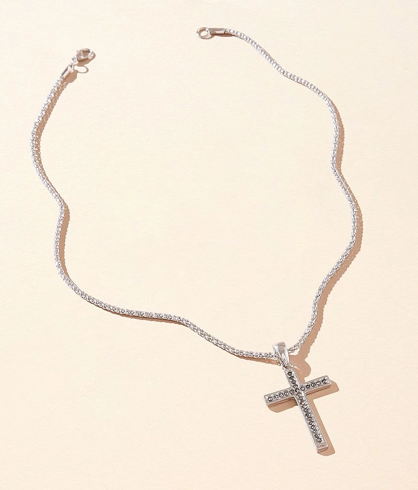 Cross Pendant 19" Necklace