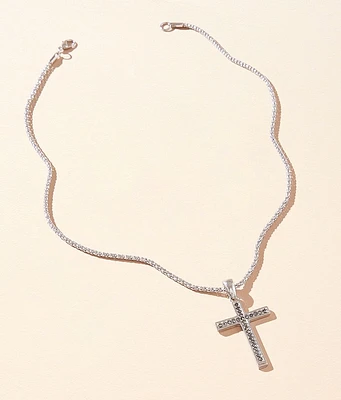 Cross Pendant 19" Necklace