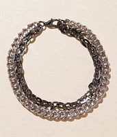 Double Stack Chain Bracelet