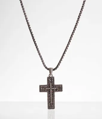 BKE Bling Cross 23" Necklace