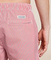 The Bayberry Seersucker Swim Trunks