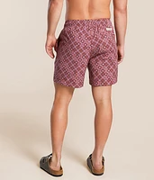 The Bayberry Sand Dollar Stretch Swim Trunks