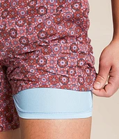 The Bayberry Sand Dollar Stretch Swim Trunks