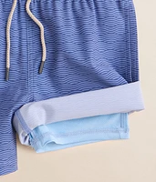 Boys - Blue Waves Bayberry Swim Trunks