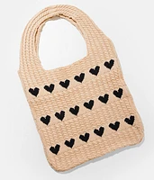 Heart Crochet Tote
