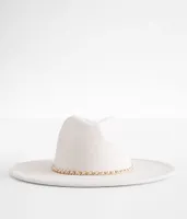Fame Accessories Chain Panama Hat