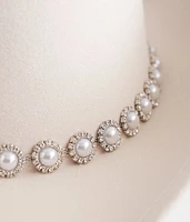 Faux Pearl Cowboy Hat