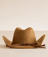 Floral Embroidered Cowboy Hat