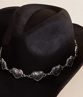 Heart Concho Cowboy Hat