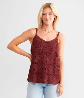 Daytrip Crochet Tank Top