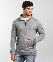 Departwest Diedrich Heathered Quarter Zip Pullover