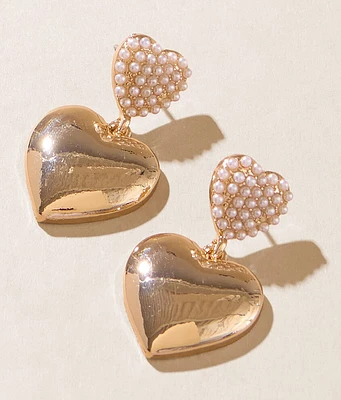 Double Heart Earring