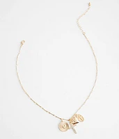 Cross & Heart Necklace