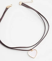 Tiered Heart Necklace