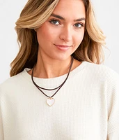 Tiered Heart Necklace