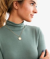 Foiled Pendant Necklace