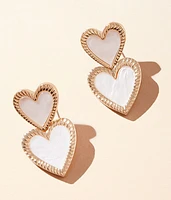 Double Heart Earring
