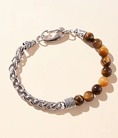 BKE Bead & Chain Bracelet