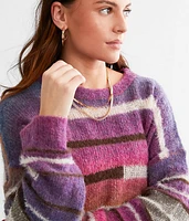 Eyelash Cropped Sweater