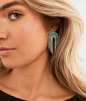 Mini Rainbow Fringe Earring