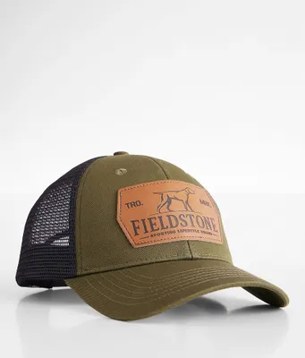 Fieldstone Leather Dog Patch Trucker Hat