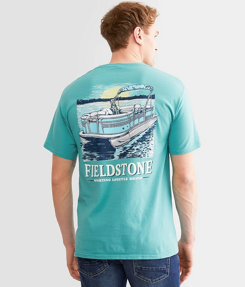 Fieldstone Pontoon Boat T-Shirt