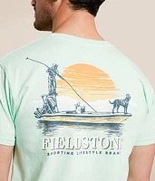 Flats Boat Dog T-Shirt