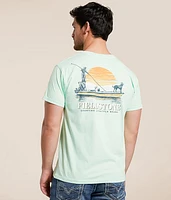 Flats Boat Dog T-Shirt