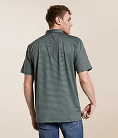 Striped Performance Polo