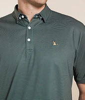 Striped Performance Polo