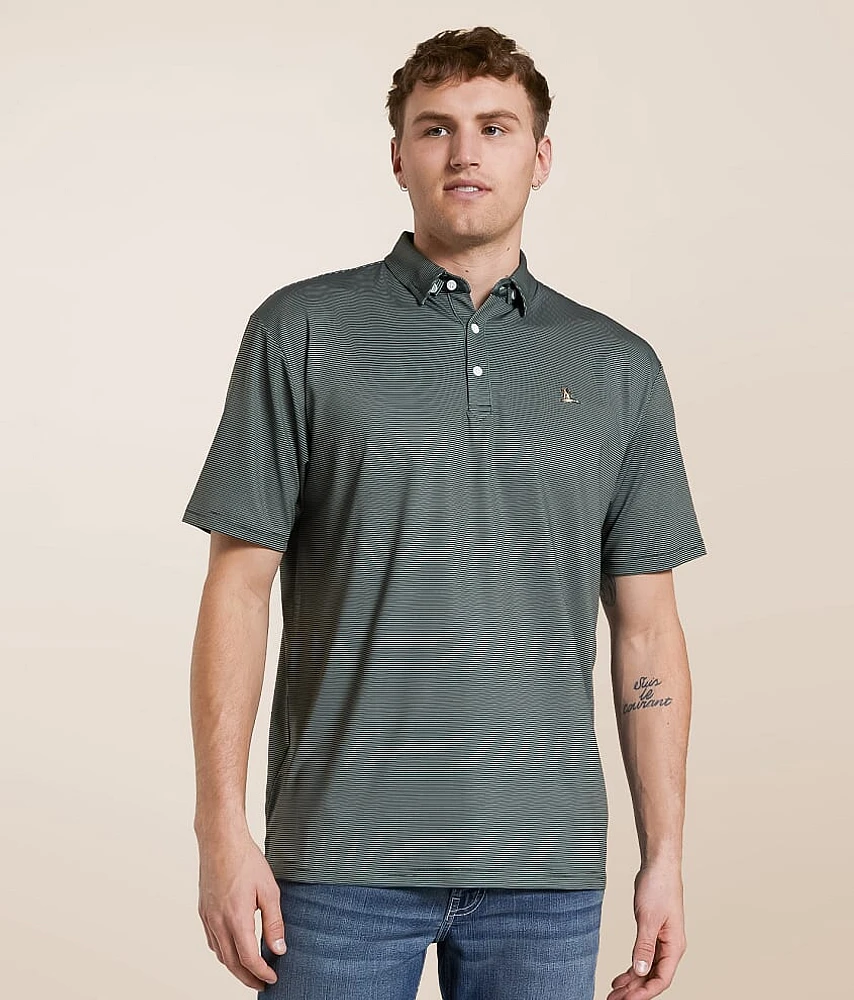 Striped Performance Polo