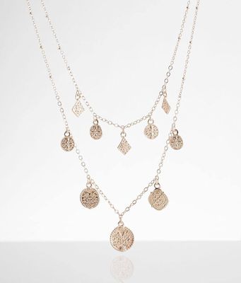 BKE Pendant Tiered Necklace