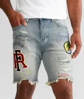 First Row Slim Stretch Short