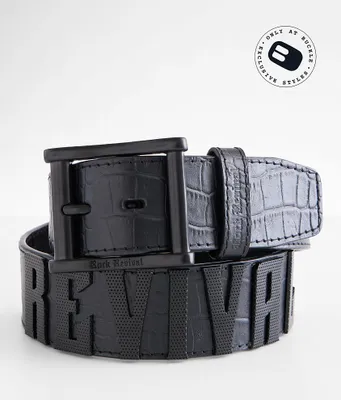 Rock Revival Gator Leather Belt