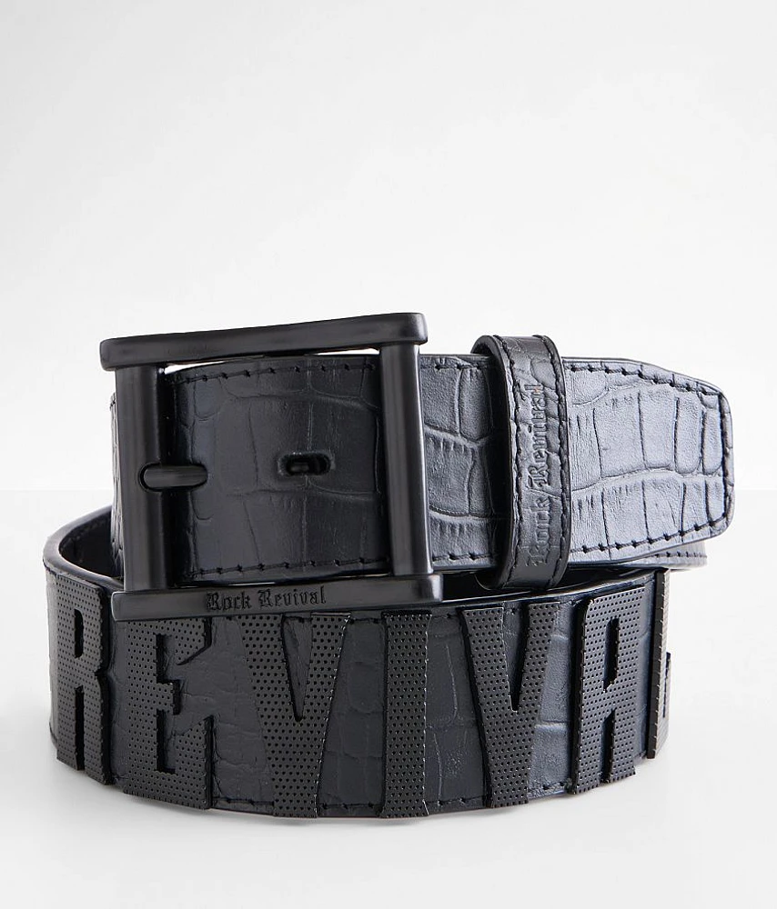 Rock Revival Gator Leather Belt