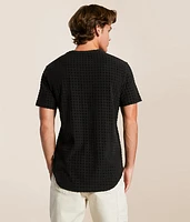Flocked Square T-Shirt