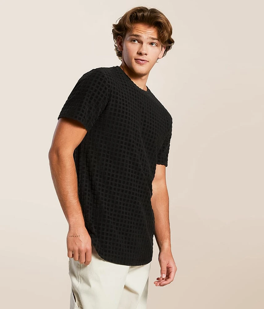 Flocked Square T-Shirt