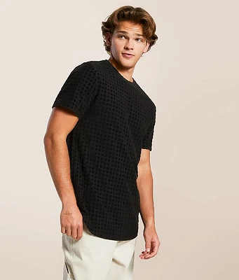 Flocked Square T-Shirt