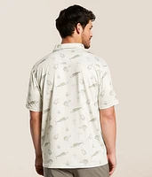 Whiskey Wahoo Performance Polo
