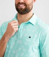 Bogey Bag Performance Stretch Polo