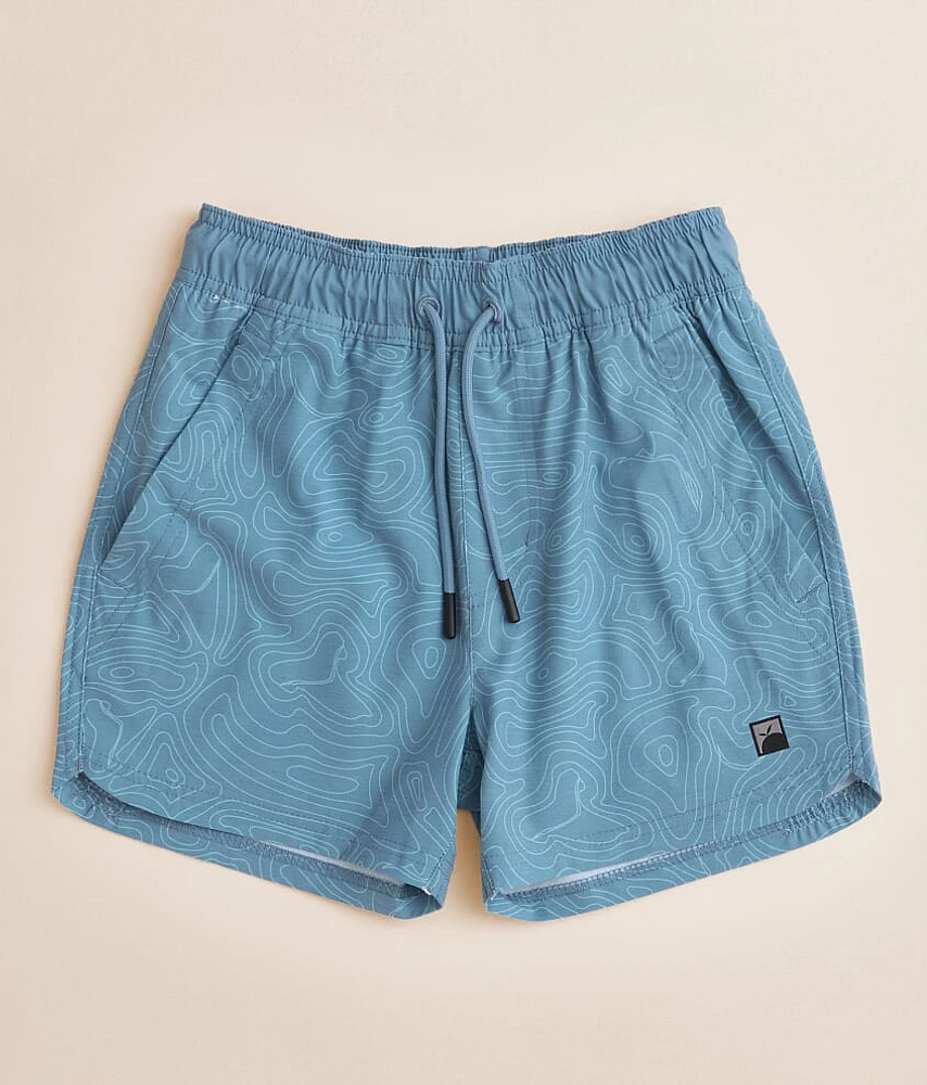 Boys - Tooth Topo Pal Stretch Swim Trunks