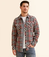 BKE Brushed Plaid Athletic Shirt