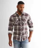 BKE Brushed Plaid Athletic Shirt