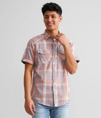 BKE Plaid Standard Shirt